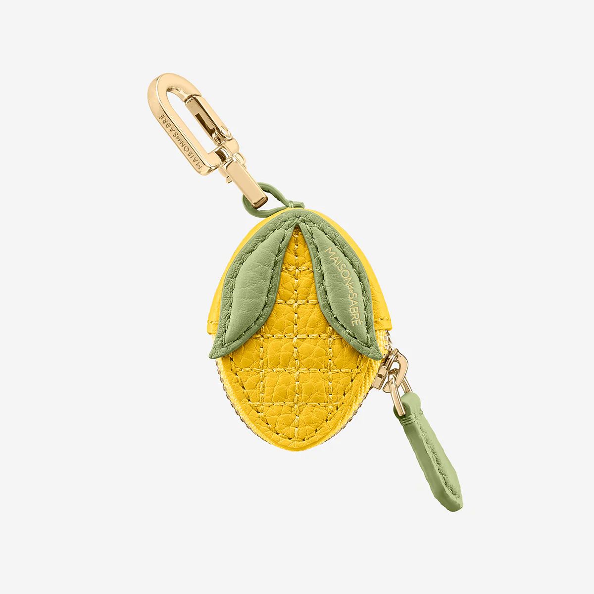 Leather Fruit Keychains