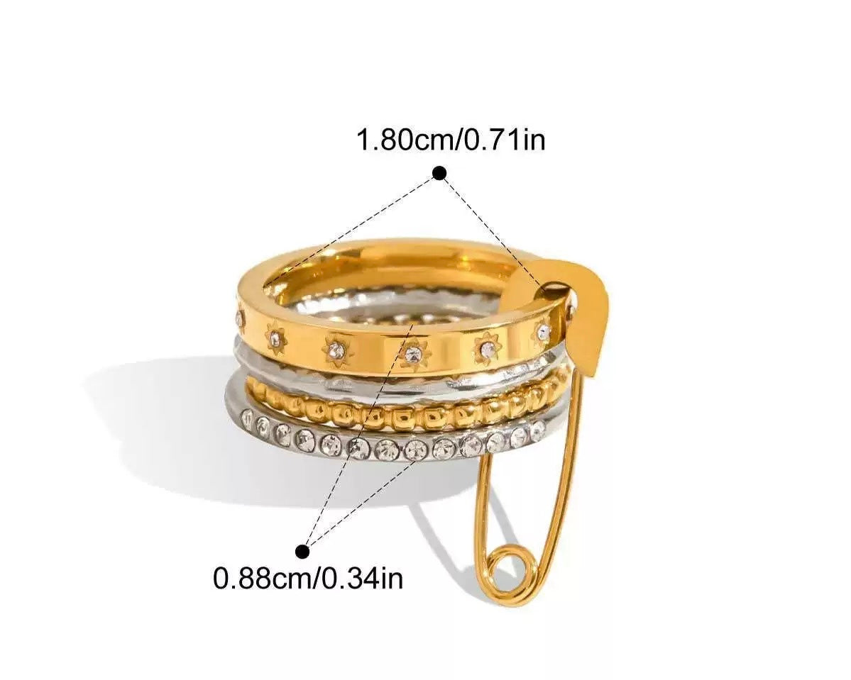 Aurelia Pin Ring